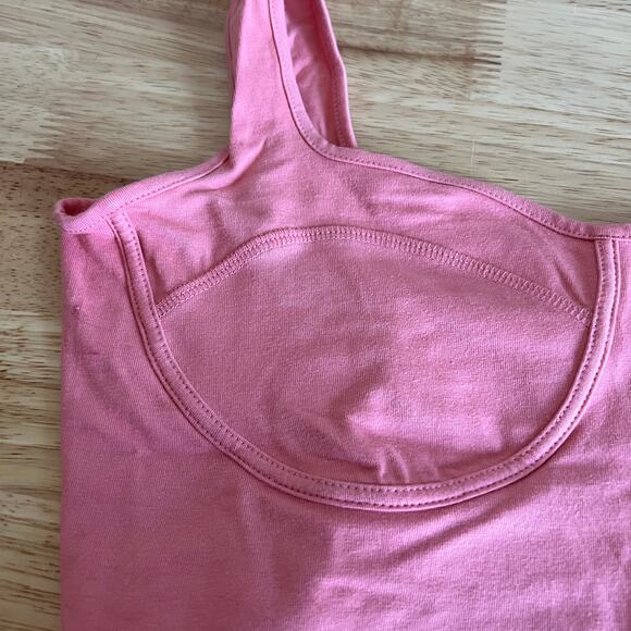 Wild Fable Women's Pink Bustier Cropped Tank Top - Size Medium - NWT - Picture 5 of 6